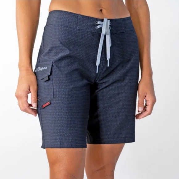 Maui Rippers Pants - Maui Rippers Tapa Black 9" Classic Boardshort